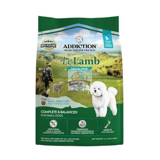 Addiction Le Lamb Grain-Free Small Breed Dry Dog Food 1.5kg