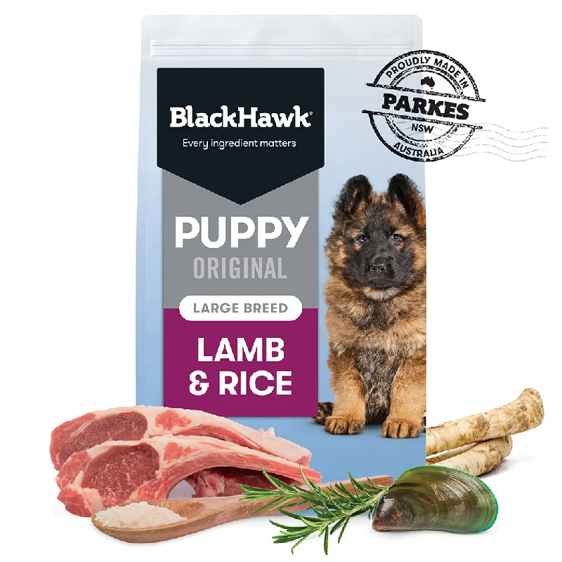 Black Hawk Puppy Food for Large Breeds – Original Lamb & Rice