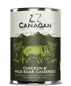 Canagan Chicken & Wild Boar Dog Can 400gx6