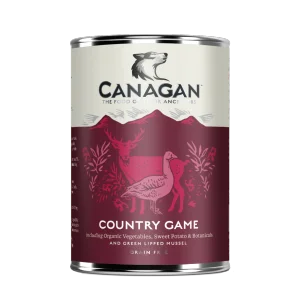 Canagan Country Game Dog Can 400gx6