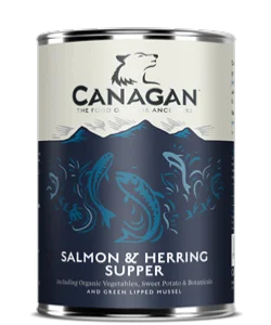 Canagan Salmon & Herring Supper Dog Can 400gx6