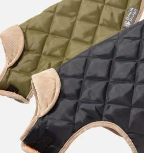 Danish Design Quilted Dog Coat Navy 35cm