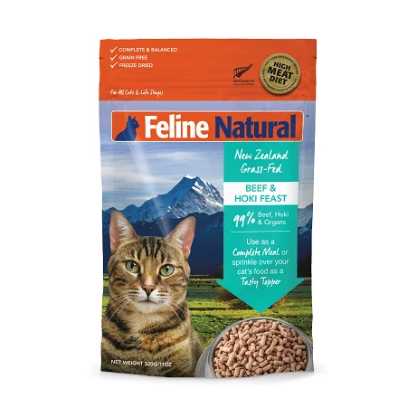 Feline Natural Beef and Hoki Feast 320g