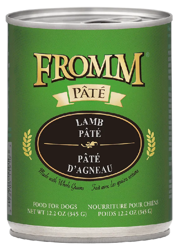 Fromm Lamb Pate' Canned dog food 12oz