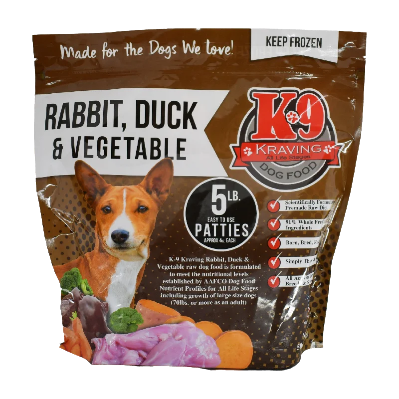 K-9 Kraving Rabbit, Duck & Vegetable