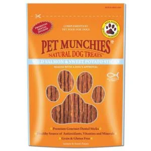 Pet Munchies Salmon & Sweet Potato 90g