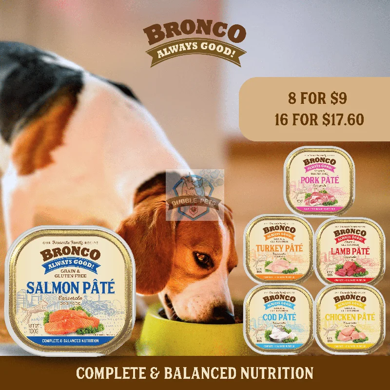 PROMO: Bronco Adult Grain-Free Pate