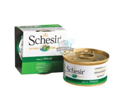 Schesir Chicken Fillets In Jelly Canned Cat Food