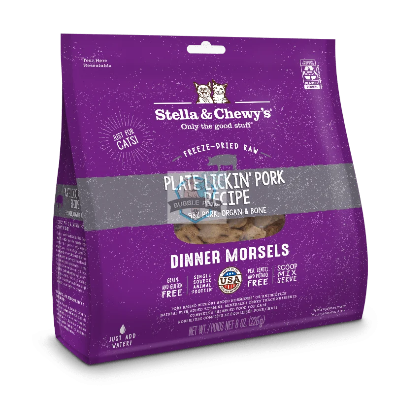 Stella & Chewy's Freeze Dried Dinner Morsels (Plate Lickin' Pork)