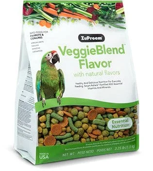 ZUPREEM Veggie Blend food for Birds 3.25lb