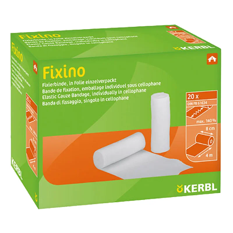 Kerbl Elastic gauze bandage Fixino 8 cm x 4 m 20/box