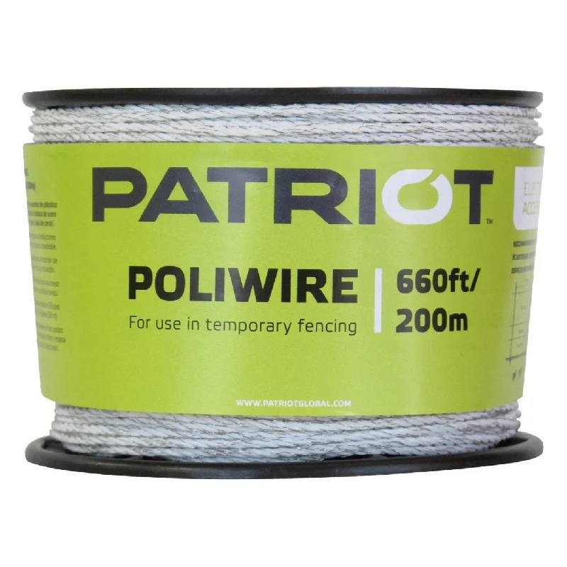 Patriot polywire - 660', white