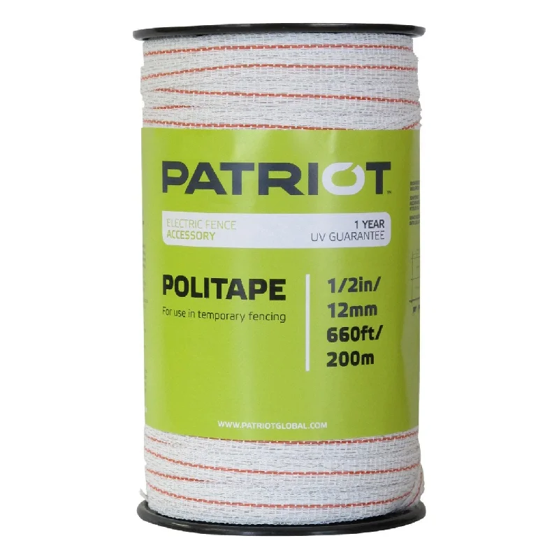 Patriot 1/2" Politape - 660' (White)