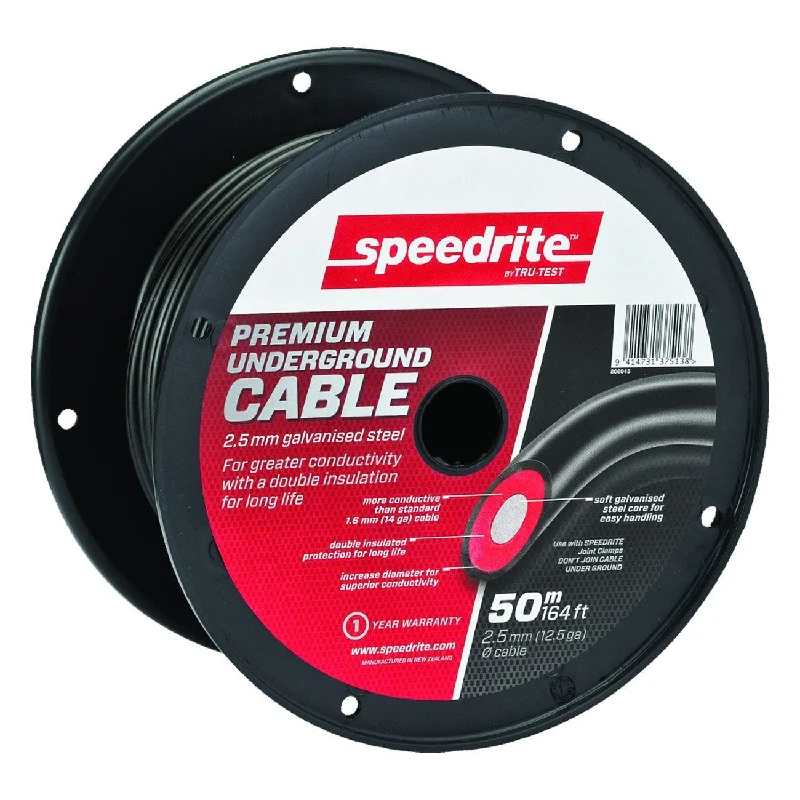 Speedrite premium underground cable 12 1/2ga (2.5mm ) x 165' (50m)