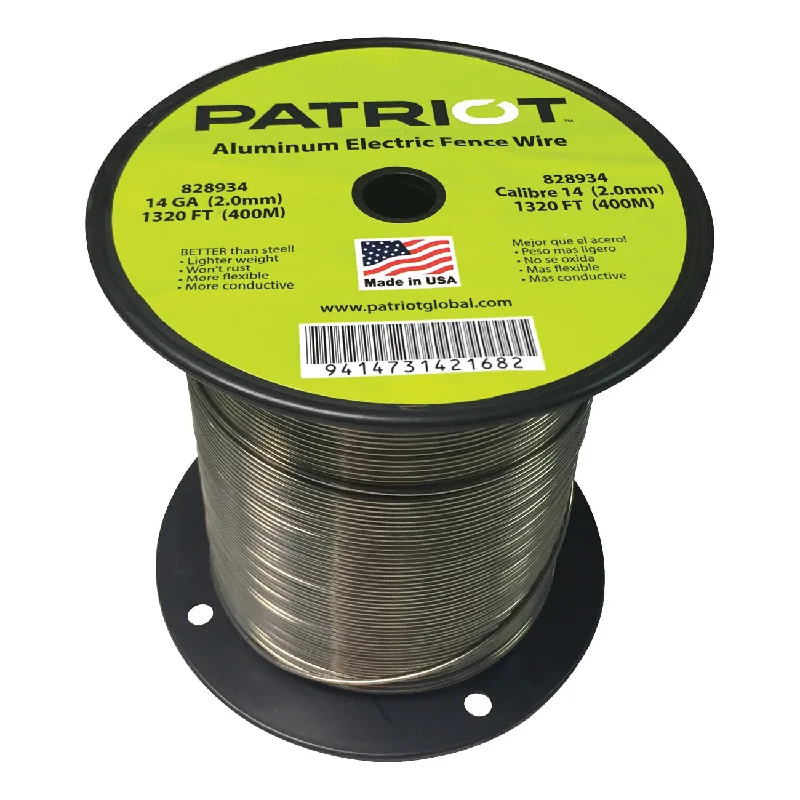 Patriot 14 gauge aluminum wire 1320'