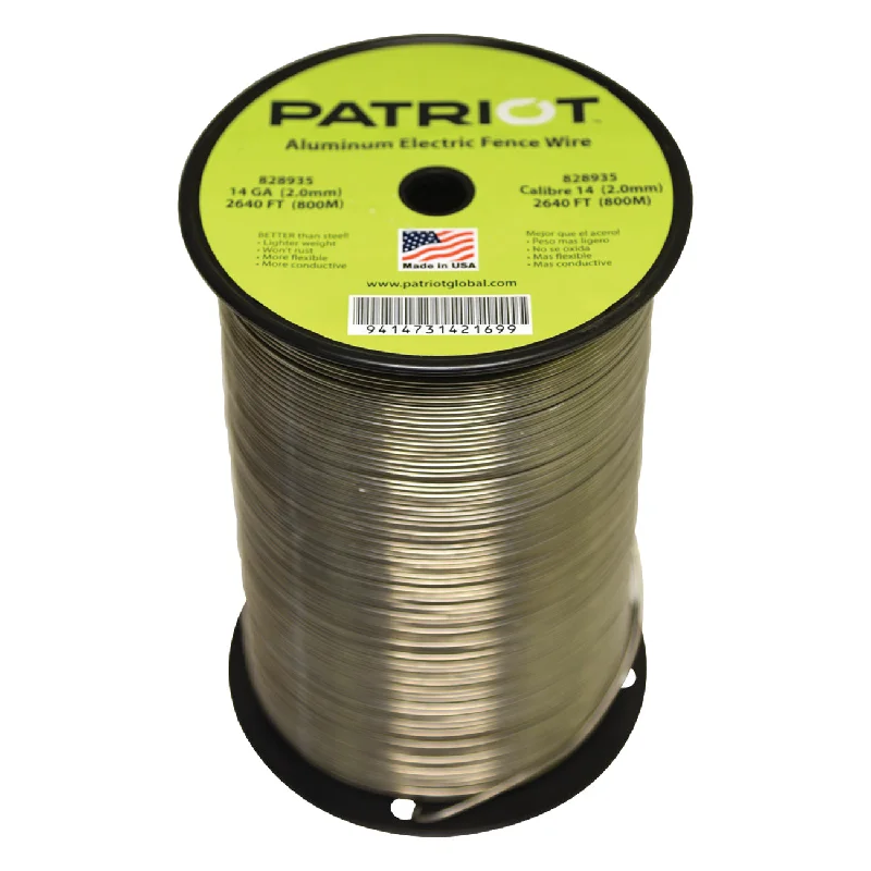 Patriot 14 gauge aluminum wire 2640'