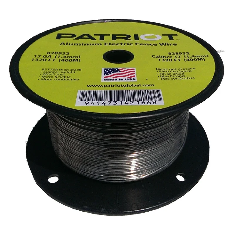 Patriot 17 gauge aluminum wire 1320'