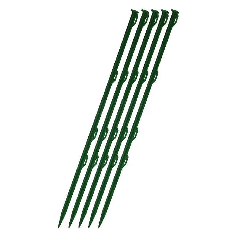 Patriot 28 1/2" pet and garden post green 5 pack