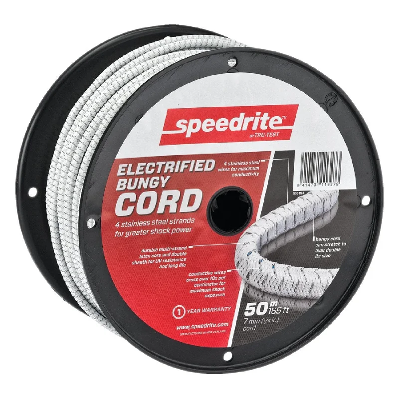 Speedrite electrified bungy cord 165' (50m)