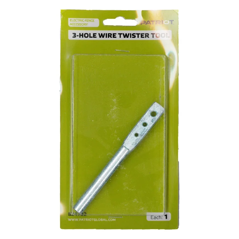 Patriot 3 hole wire twister tool