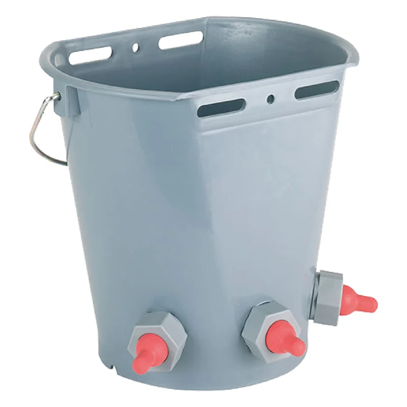 Lamb feeder bucket plastic with 5 teat