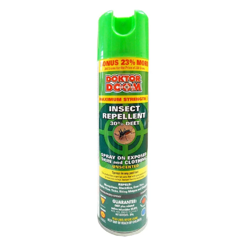 Doktor Doom human mosquito spray 30% deet 284g