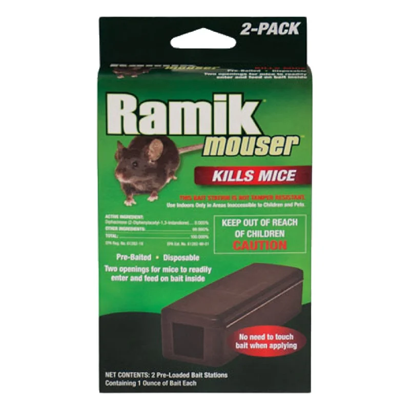 Ramik mouse maze pre-bait disposable station (2 pack)