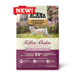 Acana Highest Protein, Kitten Recipe 3.9 lb (1.8 kg) SALE