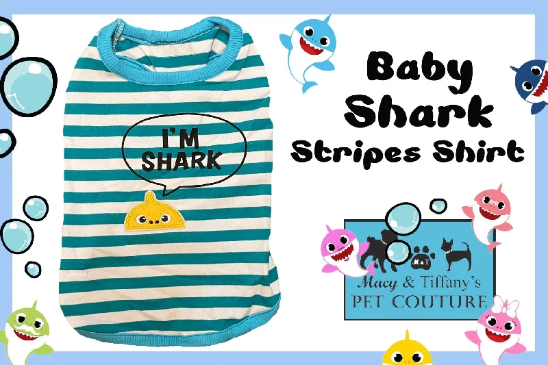 Baby Shark Stripes Shirt