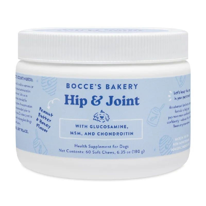 Bocce's Hip & Joint Supplement - Pb & Honey Flavor