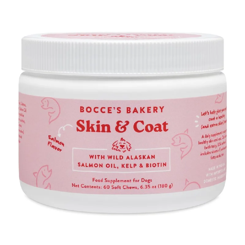 Bocce's Skin & Coat Supplement - Salmon Flavor