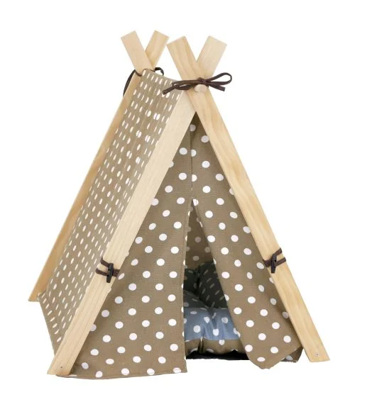 Bud-Z Glamping Tent Polka Dot Dog 1pc