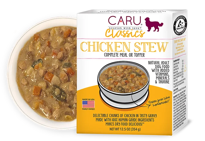 Caru Natural Chicken Stew for Dogs 12 oz