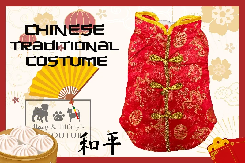 Chinese Traditional Pet Costume