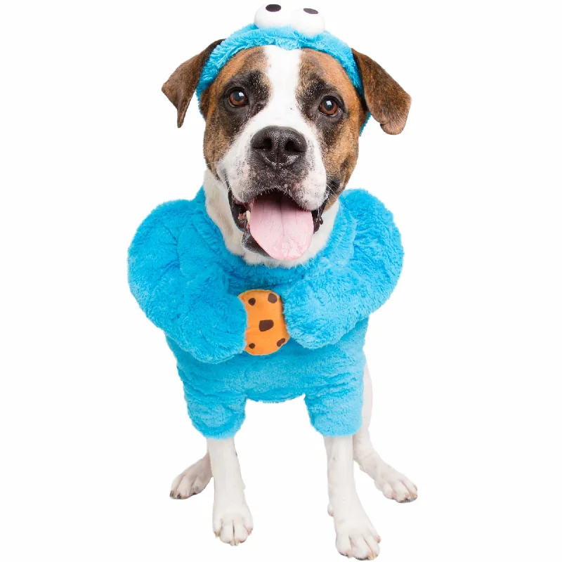 Sesame Street Cookie Monster Dog Costume