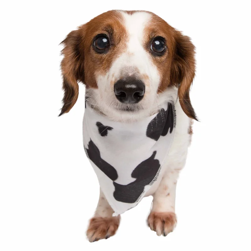 Cow Print Pet Bandana