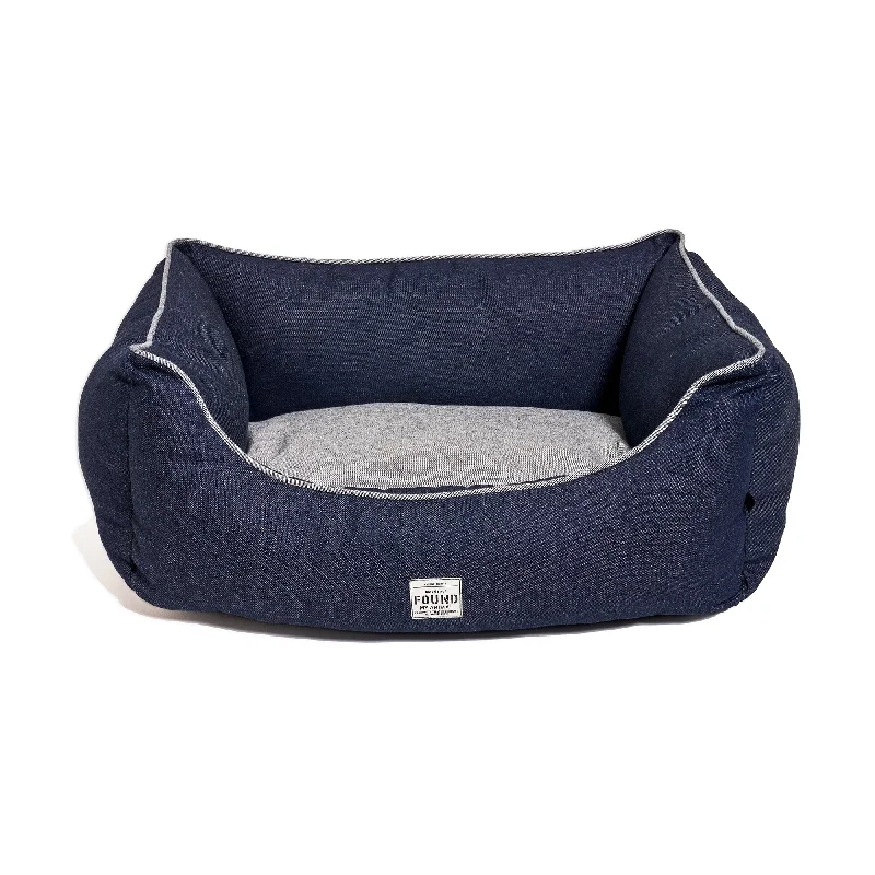 Found My Animal Denim Dog Bed