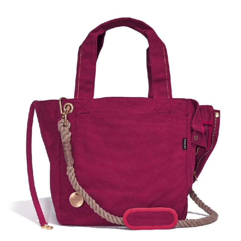 Found My Animal Pet Tote, Burgundy