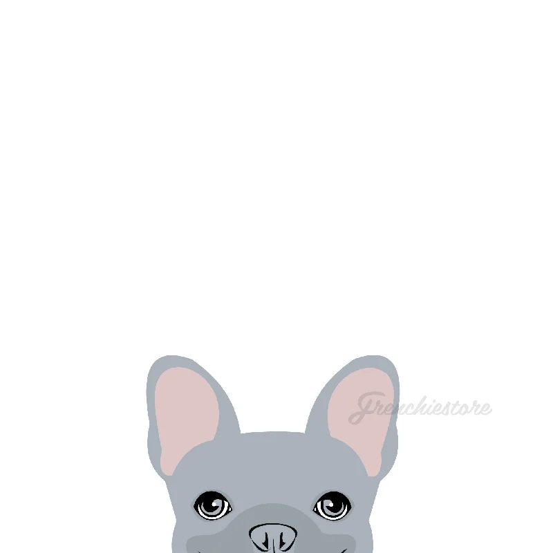 Frenchie Sticker | Frenchiestore |  Lilac French Bulldog Car Decal