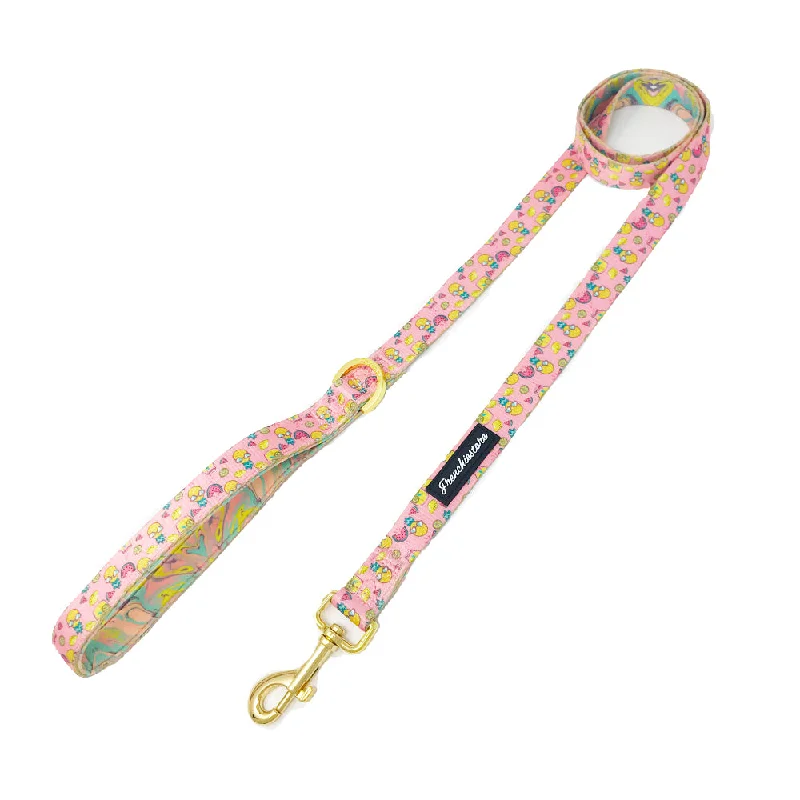 Frenchiestore Luxury Dog Leash | Pink Lemonade