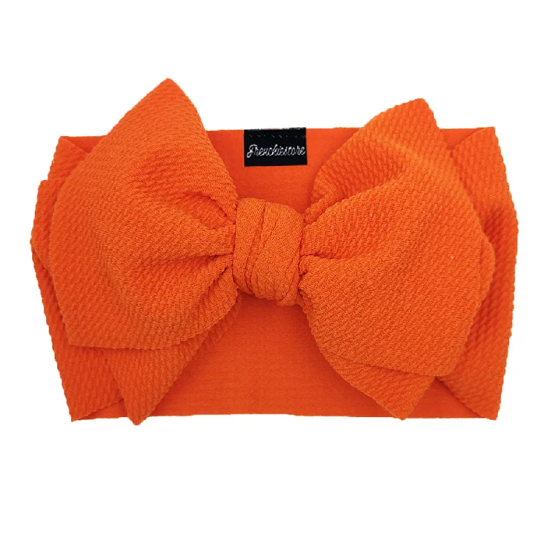 Frenchiestore Pet Head Bow | Orange