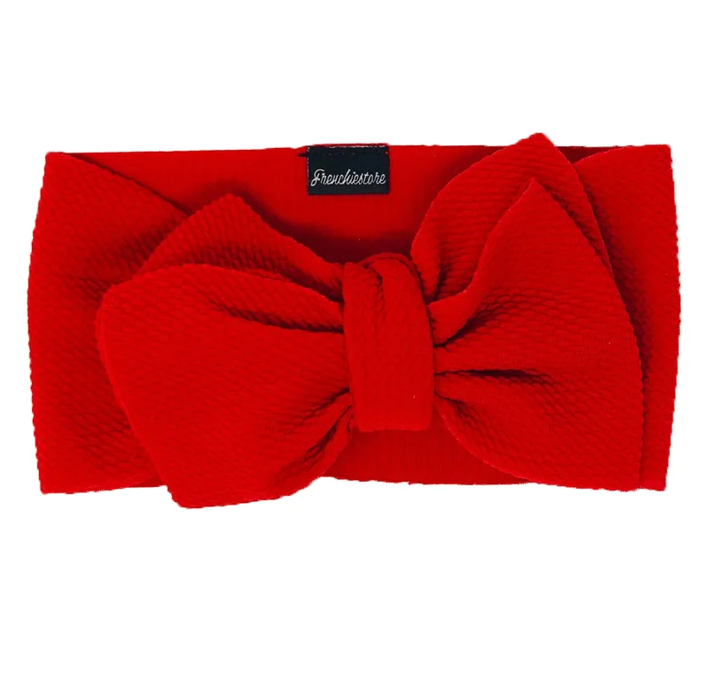 Frenchiestore Pet Head Bow | Red