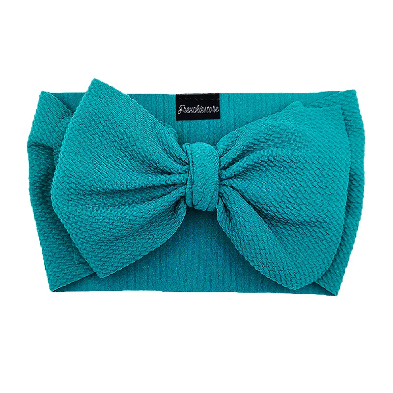 Frenchiestore Pet Head Bow | Teal