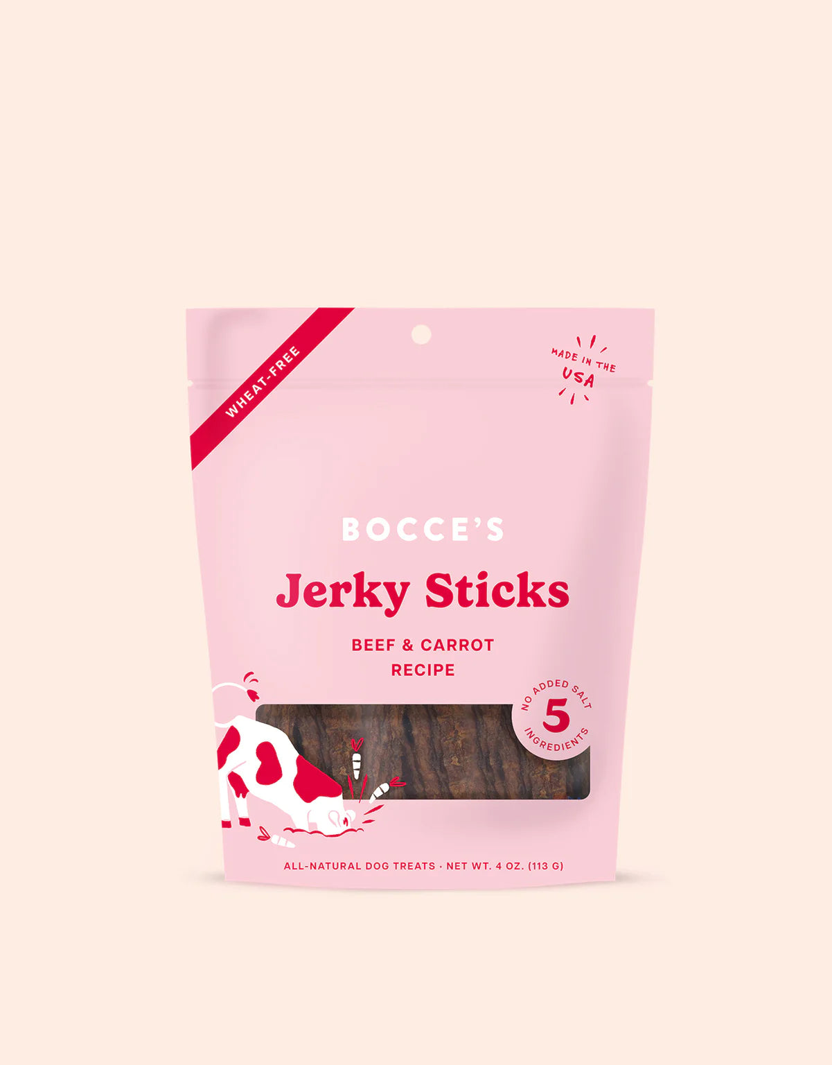 Grazers Beef & Carrot Jerky Sticks