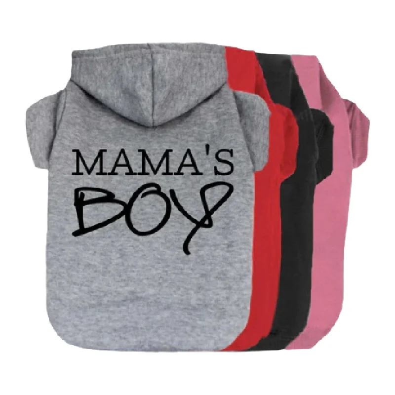 Mama's Boy Pet Hoodie