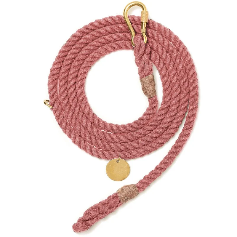 Nantucket Red Up-Cycled Rope Horse Lead, Standard