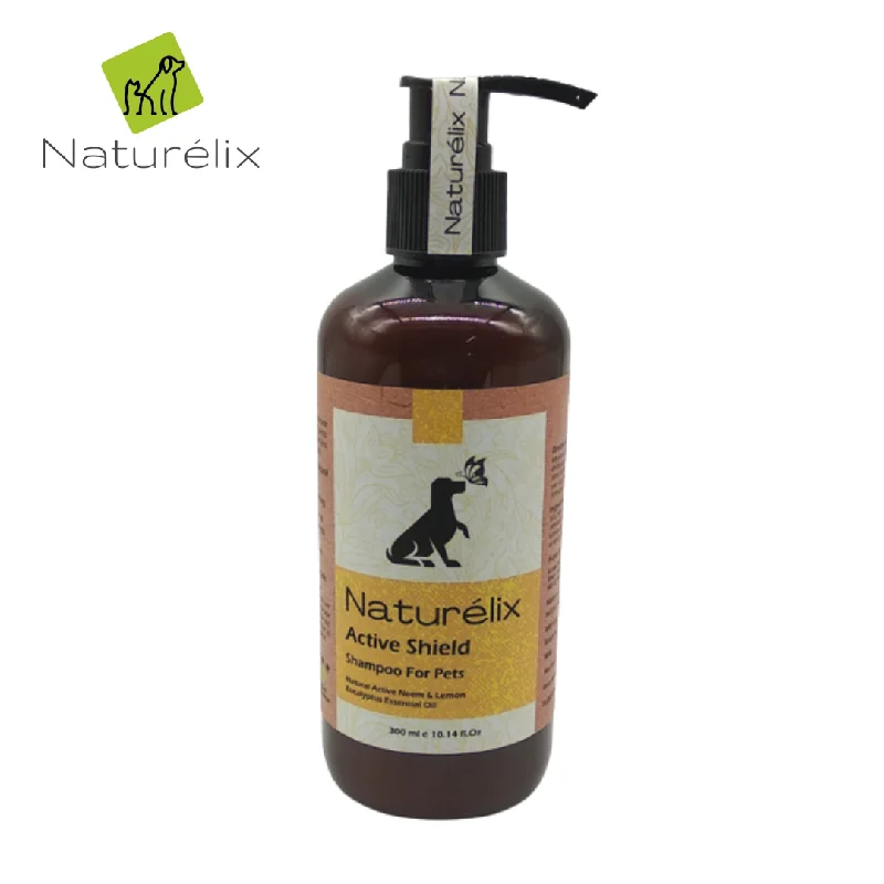 Naturelix Active Shield Dog  Shampoo-Tick & Flea repellent Shampoo for dogs