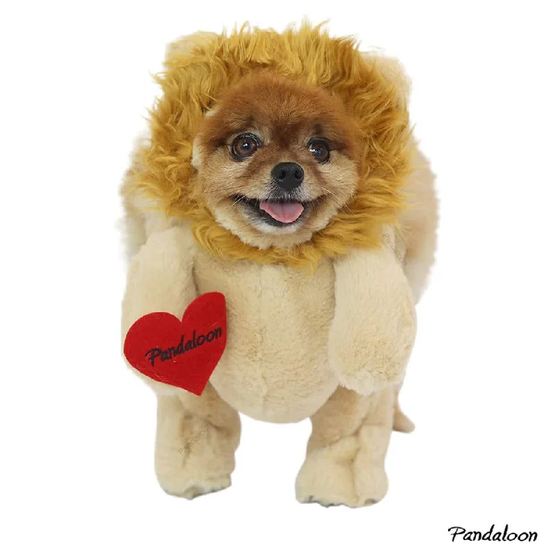 Pandaloon Walking Lion with Mane Dog and Pet Costume AS SEEN ON SHARK TANK