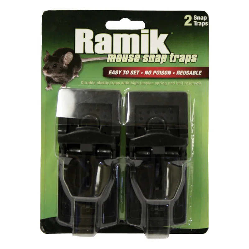 Ramik Mouse Snap Traps Plastic (2 pack)