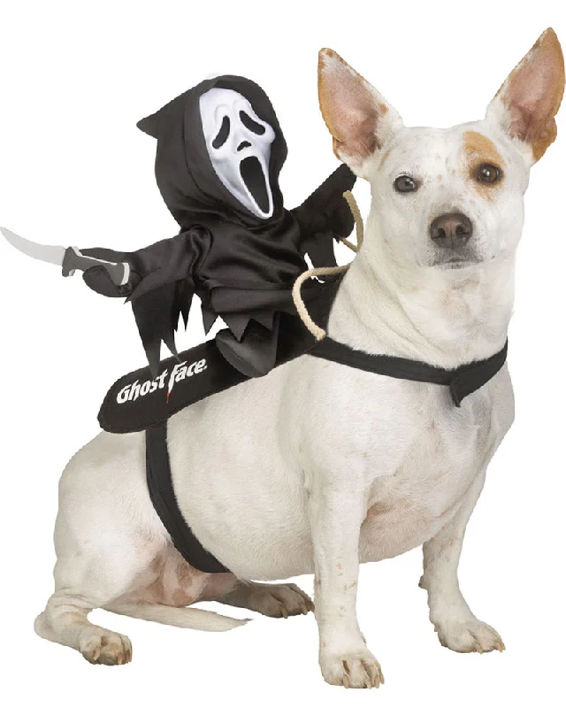 Scream Ghost Face Lives Rider Pet Costume